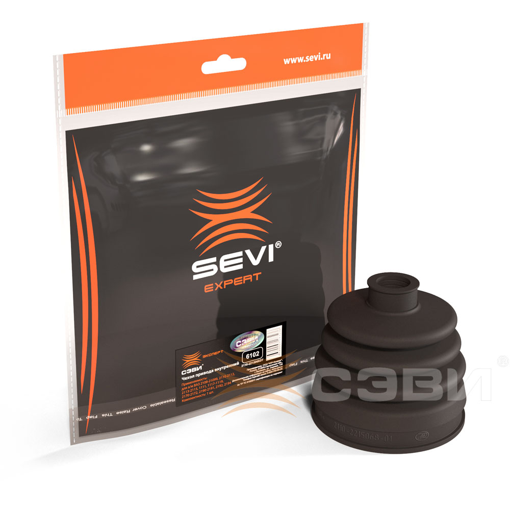 Sevi Expert 6102 Чехол привода внутренний для а/м ВАЗ: 2108-2115, 1111, 1117-1119, 2170-2172, 2190-2192, 2194